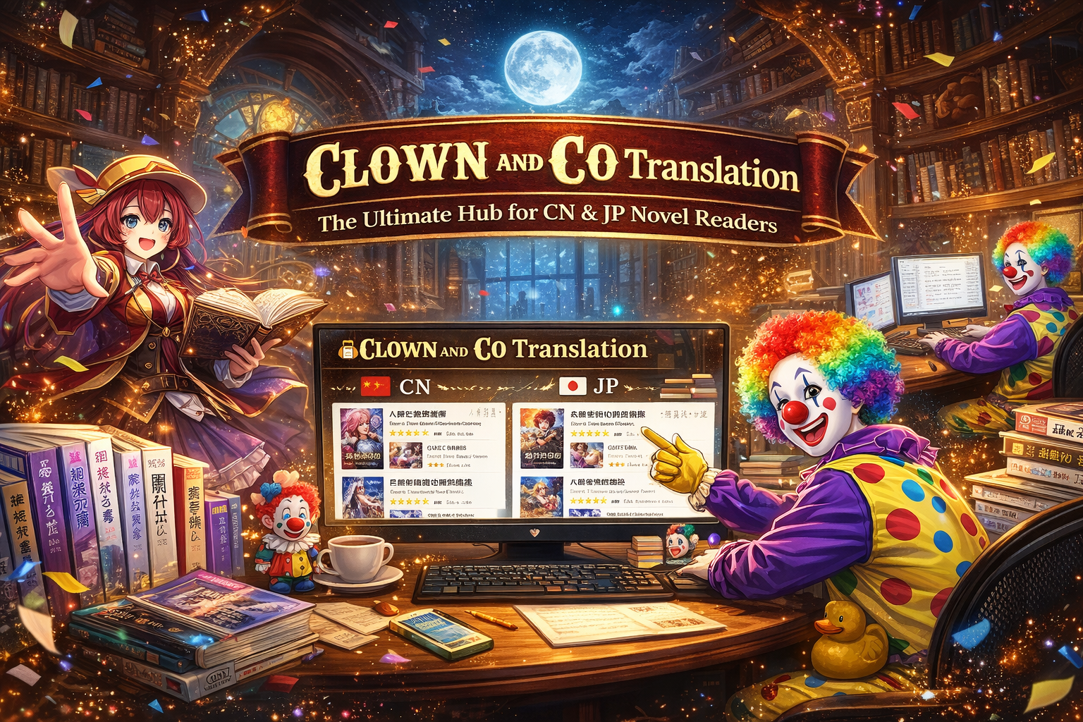 Clown and Co Translation: The Ultimate Hub for CN & JP Novel Readers