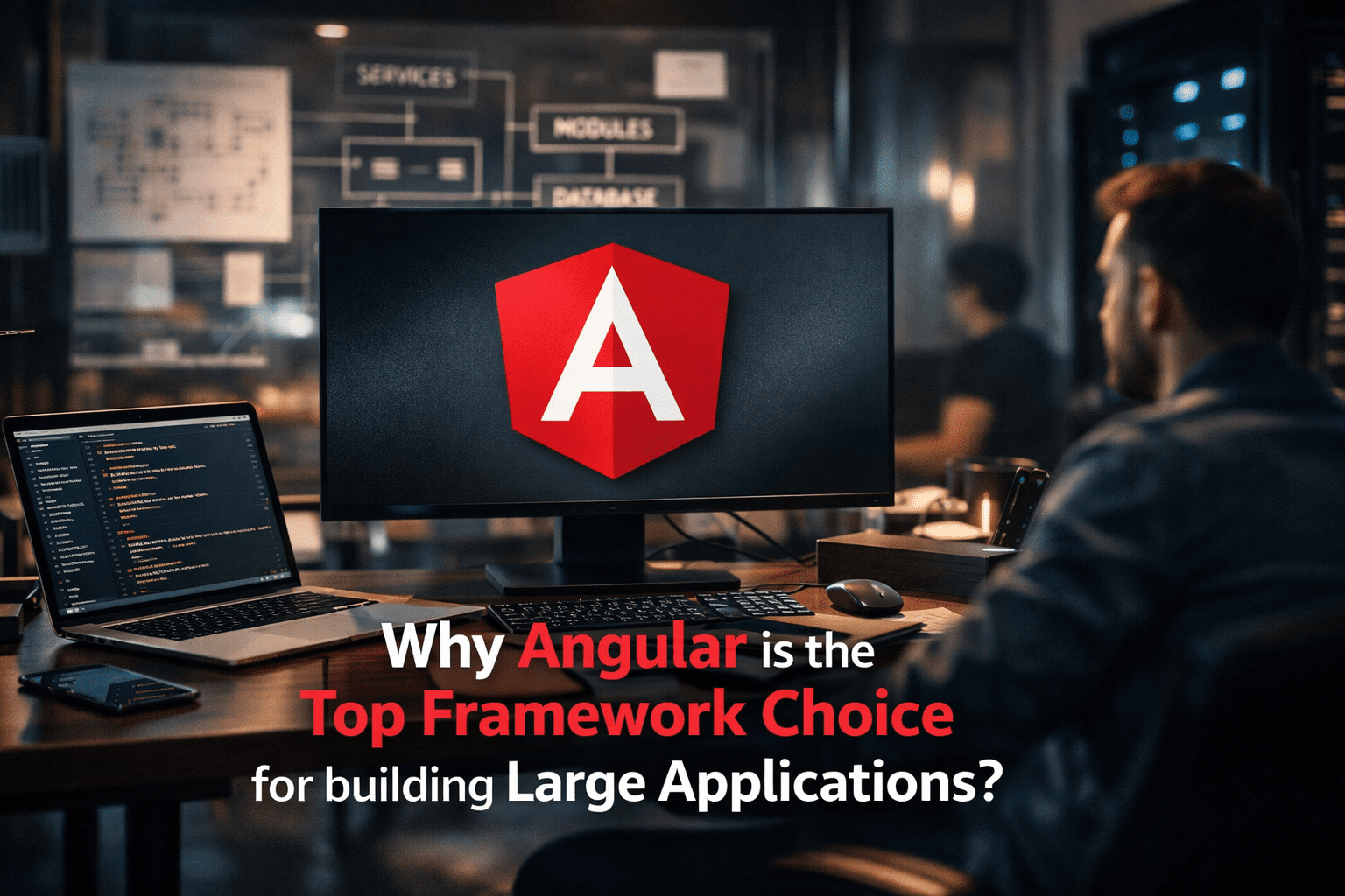 Why Angular is the Top Framework Choice for building Large Applications?